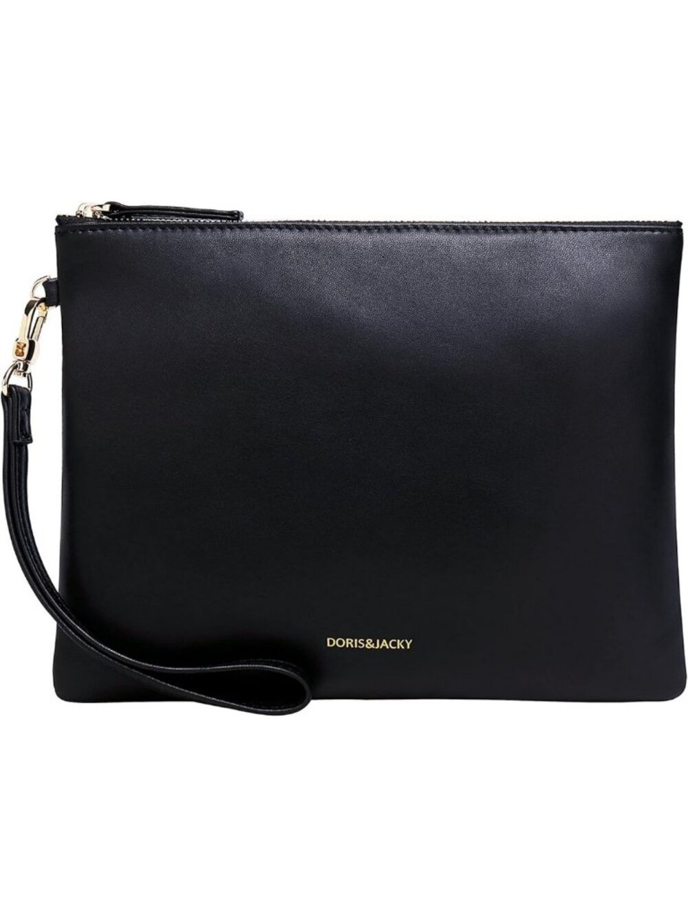 Stylish Lambskin Leather Wristlet Clutch Purse for Women - Large Phone Wallet